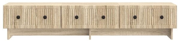 TV szekrény fiókkal Sonoma Tölgy 147 x 34,5 x 30 cm Szerelt Fa