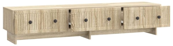 TV szekrény fiókkal Sonoma Tölgy 147 x 34,5 x 30 cm Szerelt Fa