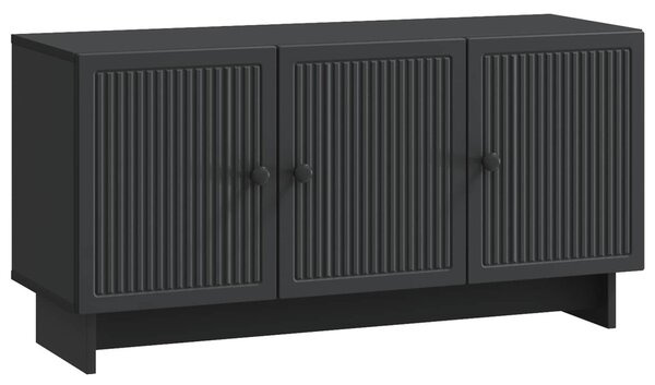 TV szekrény Fekete 99 x 34,5 x 50 cm Szerelt Fa