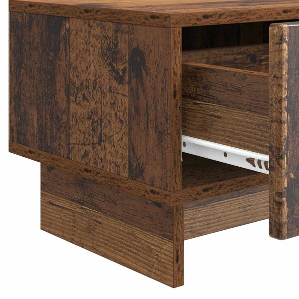 TV szekrény fiókkal Antik Fa 147 x 34,5 x 30 cm Szerelt Fa