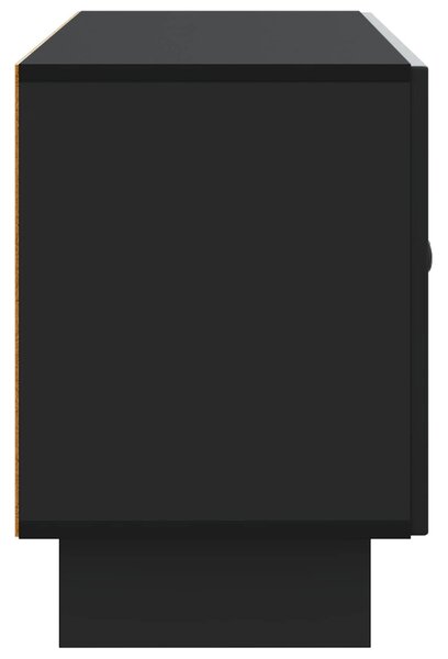 TV szekrény Fekete 99 x 34,5 x 50 cm Szerelt Fa