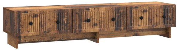 TV szekrény fiókkal Antik Fa 147 x 34,5 x 30 cm Szerelt Fa
