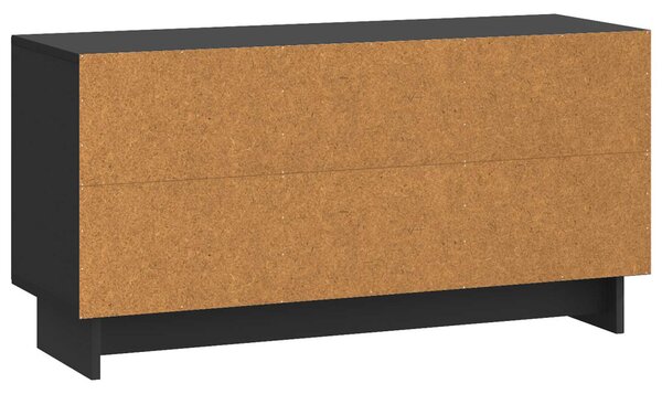 TV szekrény Fekete 99 x 34,5 x 50 cm Szerelt Fa