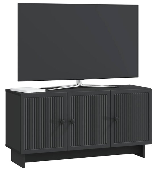 TV szekrény Fekete 99 x 34,5 x 50 cm Szerelt Fa