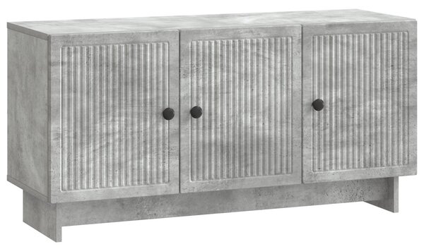 TV szekrény Betonszürke 99 x 34,5 x 50 cm Szerelt Fa