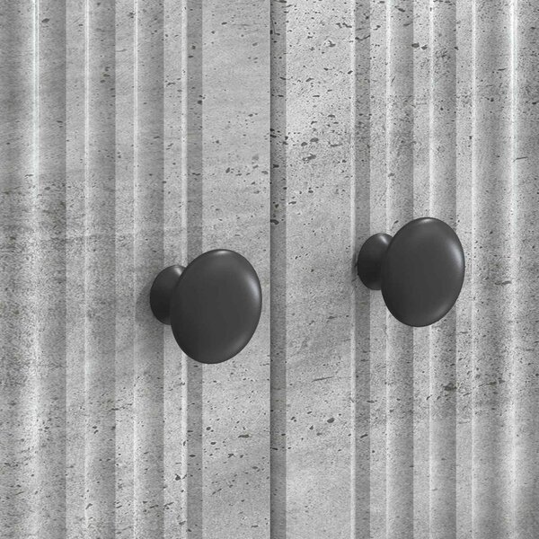 TV szekrény Betonszürke 99 x 34,5 x 50 cm Szerelt Fa