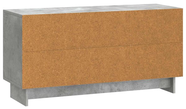 TV szekrény Betonszürke 99 x 34,5 x 50 cm Szerelt Fa