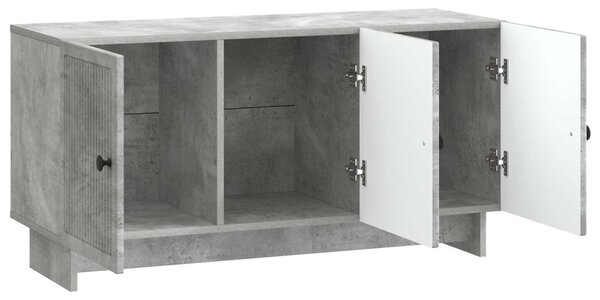 TV szekrény Betonszürke 99 x 34,5 x 50 cm Szerelt Fa