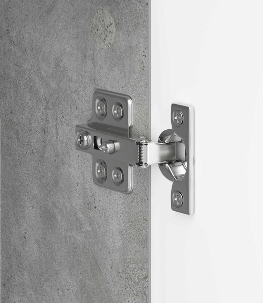 TV szekrény Betonszürke 99 x 34,5 x 50 cm Szerelt Fa