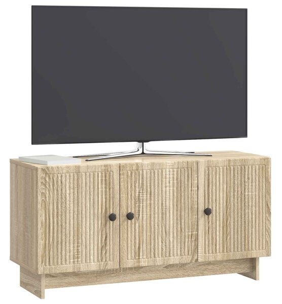 TV szekrény Sonoma Tölgy 99 x 34,5 x 50 cm Szerelt Fa