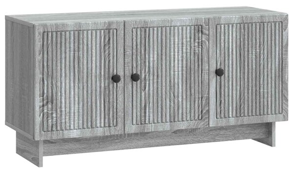 TV szekrény Szürke Sonoma 99 x 34,5 x 50 cm Szerelt Fa