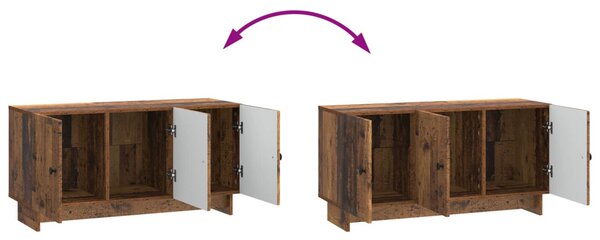 TV szekrény Antik Fa 99 x 34,5 x 50 cm Szerelt Fa