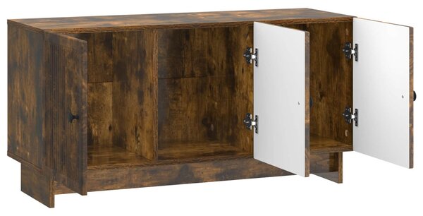 TV szekrény Füstös Tölgy 99 x 34,5 x 50 cm Szerelt Fa
