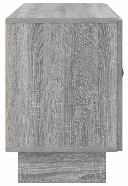 TV szekrény Szürke Sonoma 99 x 34,5 x 50 cm Szerelt Fa