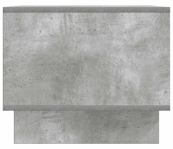Dohányzóasztal Betonszürke 90 x 50 x 40 cm Szerelt Fa