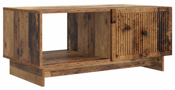 Dohányzóasztal Antik Fa 90 x 50 x 40 cm Szerelt Fa