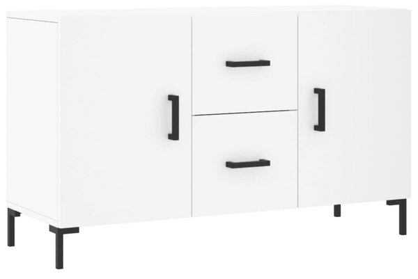 Fehér szerelt fa tálalóasztal 100 x 36 x 60 cm