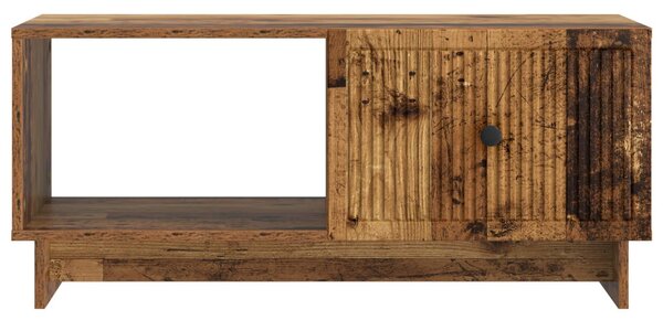 Dohányzóasztal Antik Fa 90 x 50 x 40 cm Szerelt Fa