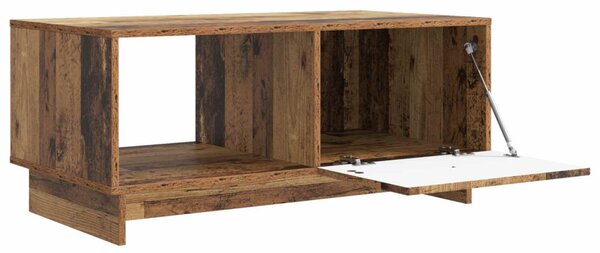 Dohányzóasztal Antik Fa 90 x 50 x 40 cm Szerelt Fa
