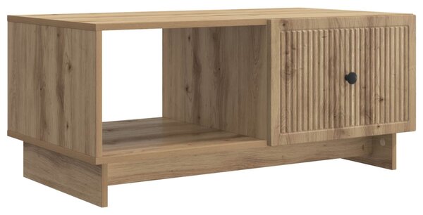 Dohányzóasztal Kézműves Tölgy 90 x 50 x 40 cm Szerelt Fa