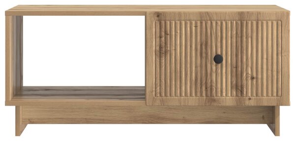 Dohányzóasztal Kézműves Tölgy 90 x 50 x 40 cm Szerelt Fa