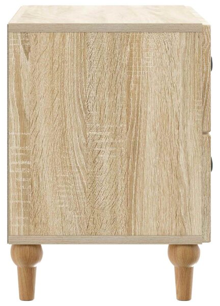 Éjjeliszekrény Sonoma Tölgy 62 x 34,5 x 48 cm Szerelt Fa