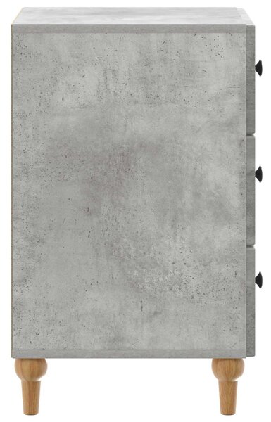 Éjjeliszekrény fiókkal Betonszürke 43x 41 x 66,5 cm Szerelt Fa