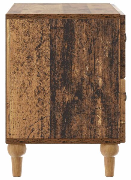 Éjjeliszekrény fiókkal Antik Fa 62 x 34,5 x 48 cm Szerelt Fa