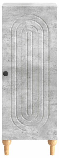 Széf Betonszürke 33 x 34,5 x 90 cm Szerelt Fa