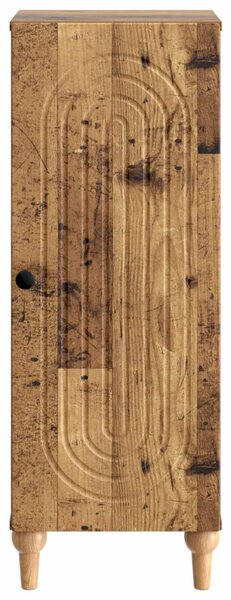 Széf Antik Fa 33 x 34,5 x 90 cm Szerelt Fa