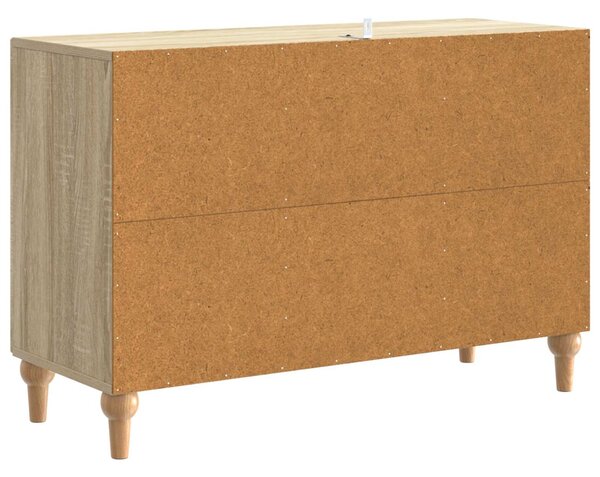 TV szekrény fiókkal Sonoma Tölgy 89 x 34,5 x 60 cm Szerelt Fa
