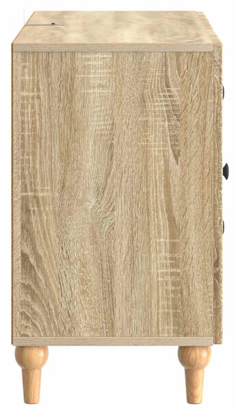 TV szekrény fiókkal Sonoma Tölgy 89 x 34,5 x 60 cm Szerelt Fa