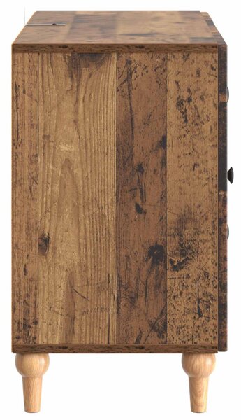 TV szekrény fiókkal Antik Fa 89 x 34,5 x 60 cm Szerelt Fa