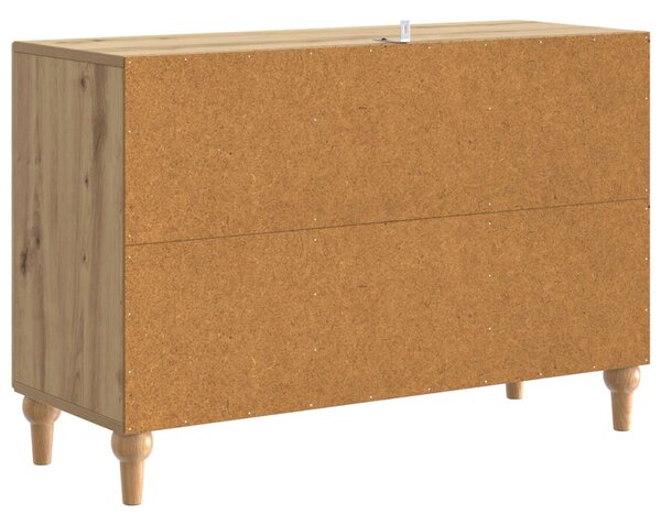 TV szekrény fiókkal Kézműves Tölgy 89 x 34,5 x 60 cm Szerelt Fa
