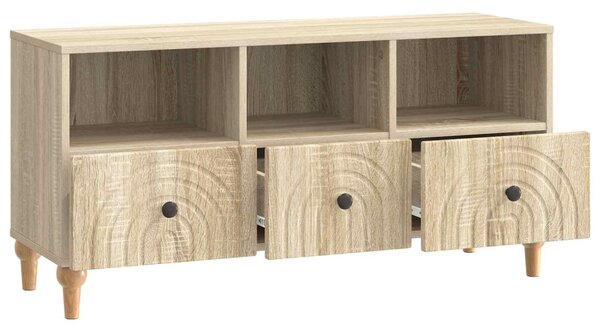 TV szekrény Sonoma tölgy 102 x 34,5 x 50 cm Mérnöki fa