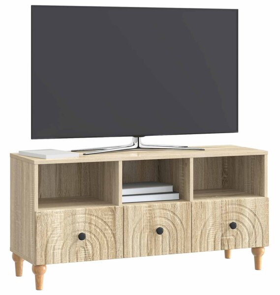 TV szekrény Sonoma tölgy 102 x 34,5 x 50 cm Mérnöki fa