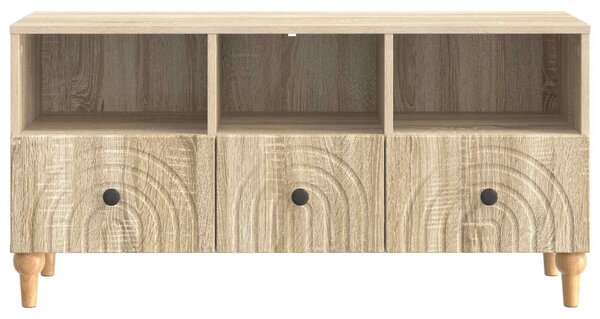 TV szekrény Sonoma tölgy 102 x 34,5 x 50 cm Mérnöki fa