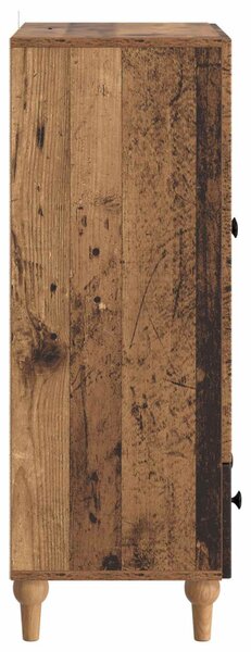 Széf fiókkal Antik Fa 66 x 34,5 x 95 cm Szerelt Fa