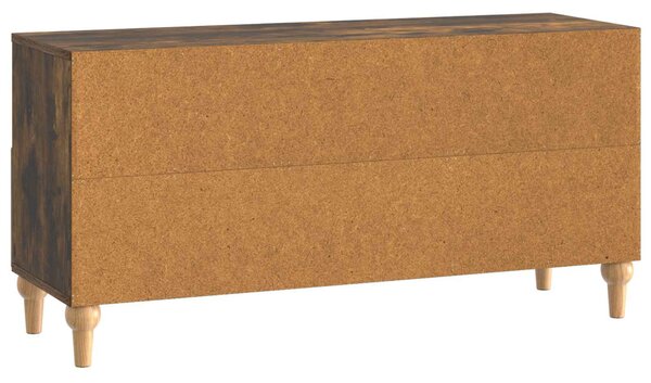 TV szekrény Füstölt Tölgy 102 x 34,5 x 50 cm Mérnöki fa
