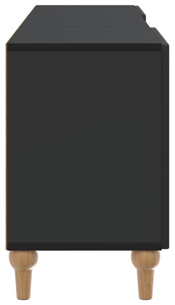 TV szekrény Fekete 150 x 31 x 50 cm Szerelt Fa