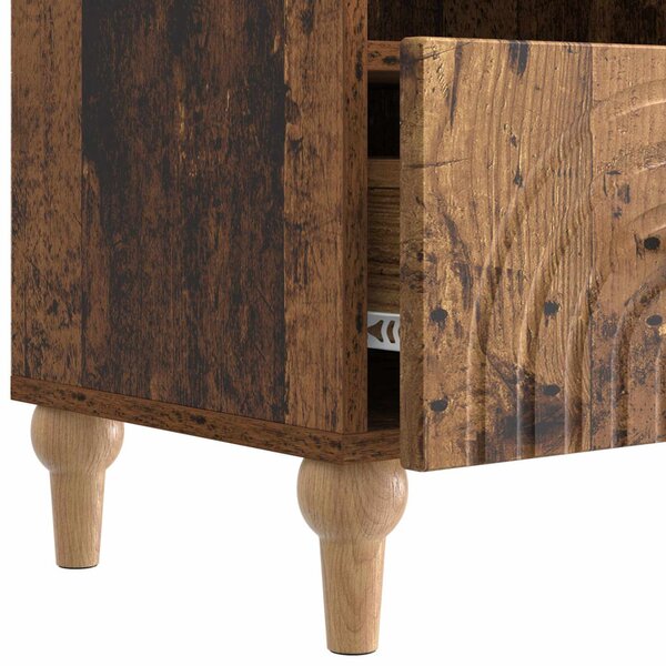 TV szekrény Öreg fa 102 x 34,5 x 50 cm Mérnöki fa