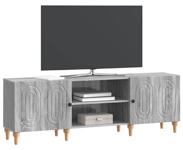 TV szekrény Szürke Sonoma 150 x 31 x 50 cm Szerelt Fa
