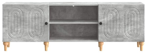 TV szekrény Betonszürke 150 x 31 x 50 cm Szerelt Fa