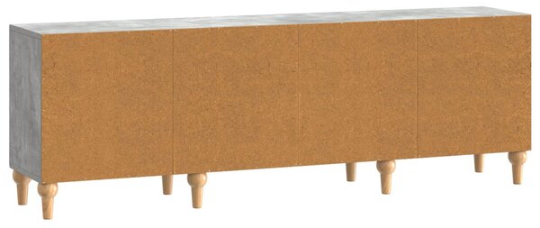 TV szekrény Betonszürke 150 x 31 x 50 cm Szerelt Fa