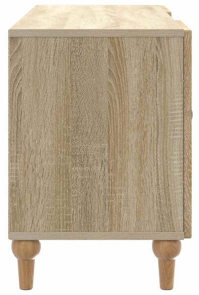 TV szekrény Sonoma Tölgy 102 x 34,5 x 50 cm Szerelt Fa
