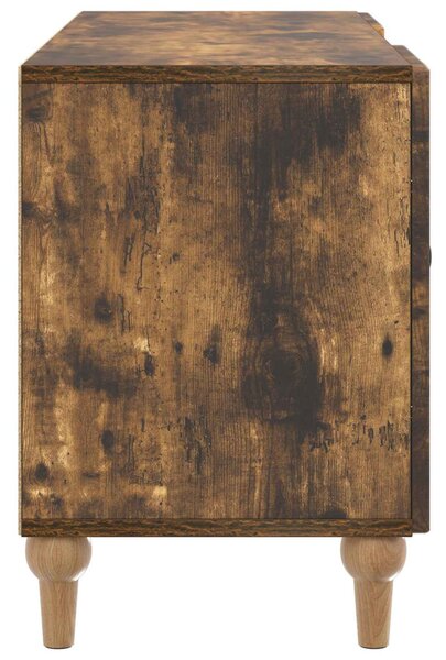 TV szekrény Füstös Tölgy 102 x 34,5 x 50 cm Szerelt Fa