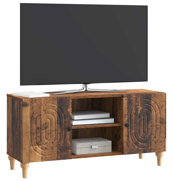 TV szekrény Antik Fa 102 x 34,5 x 50 cm Szerelt Fa
