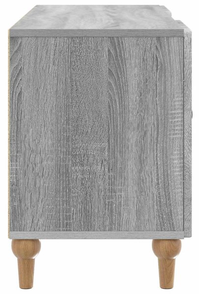 TV szekrény Szürke Sonoma 102 x 34,5 x 50 cm Szerelt Fa