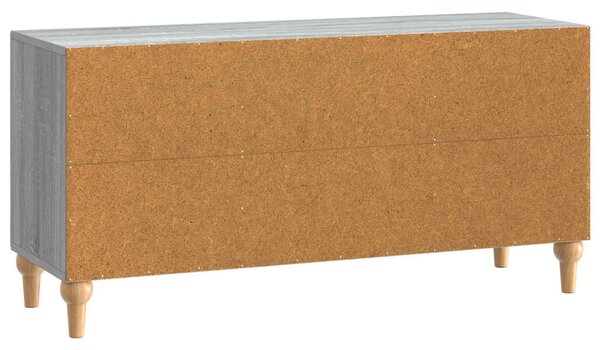 TV szekrény Szürke Sonoma 102 x 34,5 x 50 cm Szerelt Fa