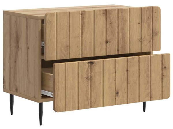 Éjjeliszekrény Kézműves Tölgy 62 x 34,5 x 49,5 cm Szerelt Fa